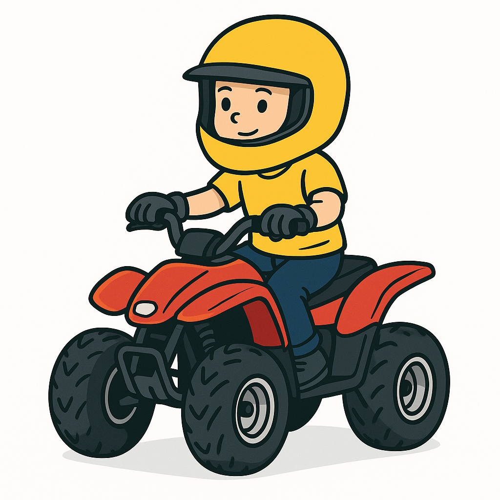 Loi, sécurité et bonnes pratiques pour utiliser un quad ou une mini moto sur terrain privé