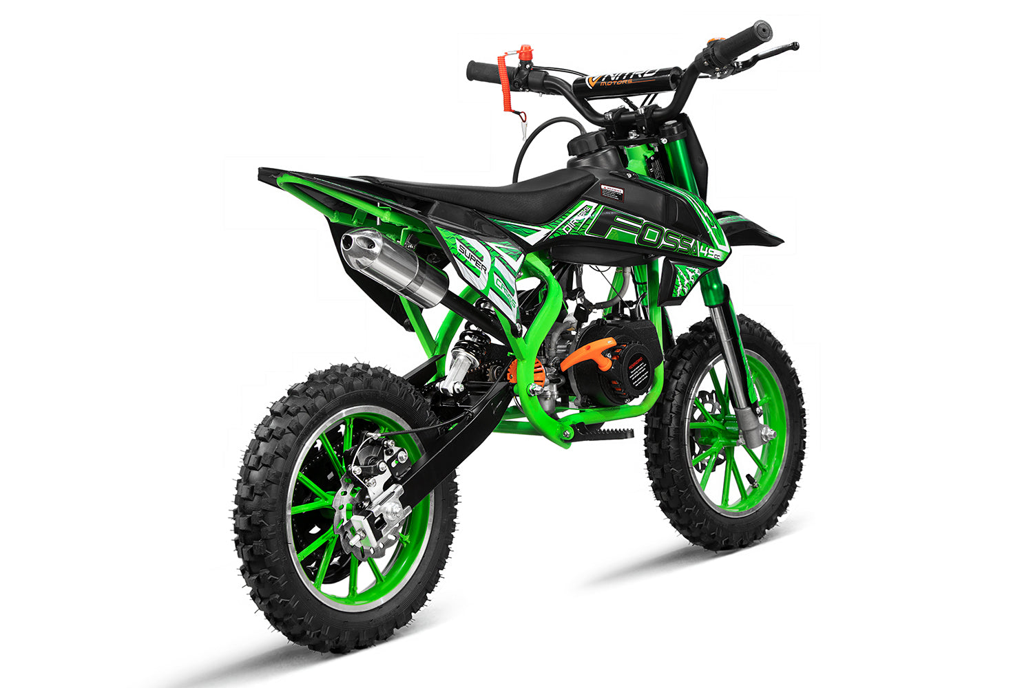 Dirt Bike Nitro 49cc Fossa Fun 10 Vert