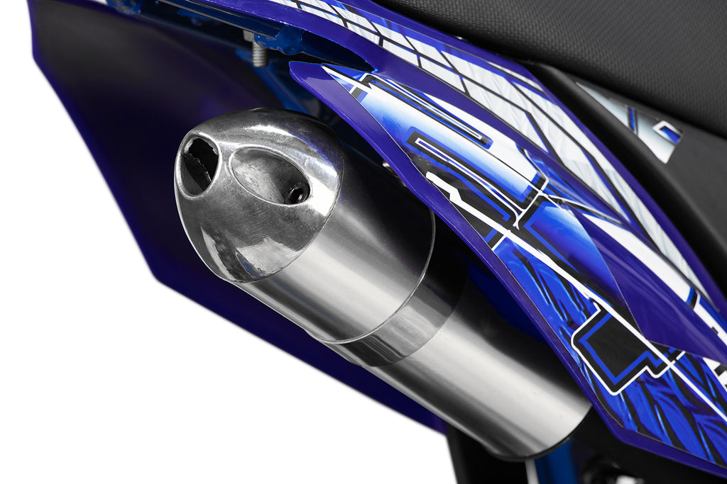 Dirt Bike Nitro 49cc Flash Fun 10 Bleu