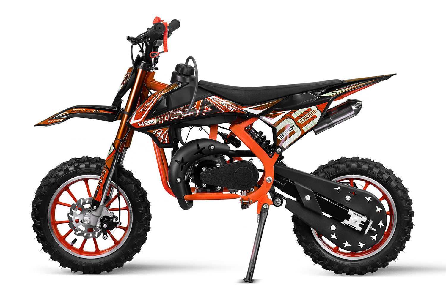 Dirt Bike Nitro 49cc Fossa Fun 10 Orange