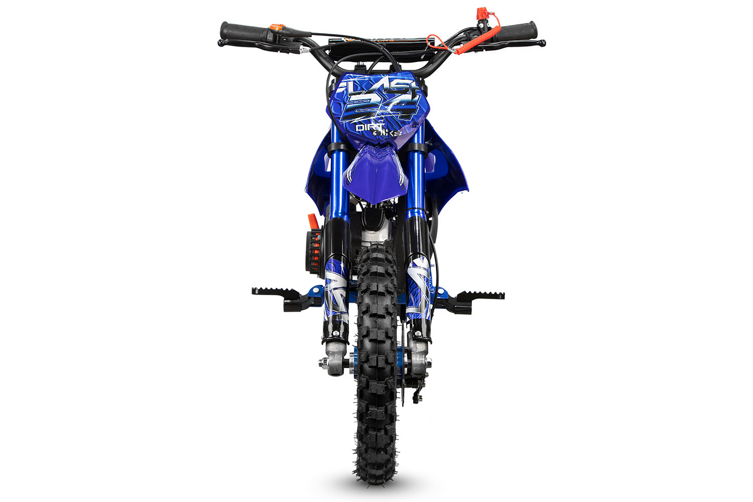 Dirt Bike Nitro 49cc Flash Fun 10 Bleu