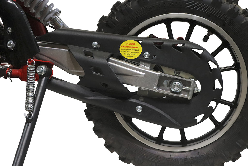 Dirt Bike enfants Nitro 49cc Coyote VX DLX 10 Rouge