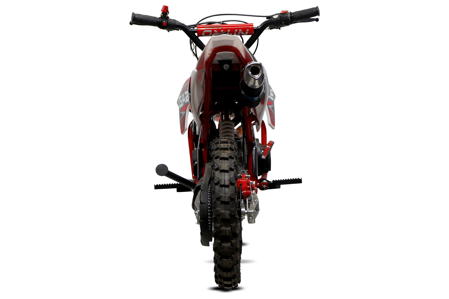 Dirt Bike pour enfants Nitro 49cc Gazelle CR DLX 10 Rouge