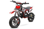 Dirt Bike pour enfants Nitro 49cc Gazelle CR DLX 10 Rouge