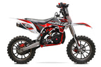 Dirt Bike Nitro 49cc Gazelle DLX 10 Rouge