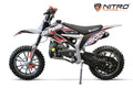 Dirt Bike pour enfants Nitro 49 cc Cheetah CR DLX 10 Rouge