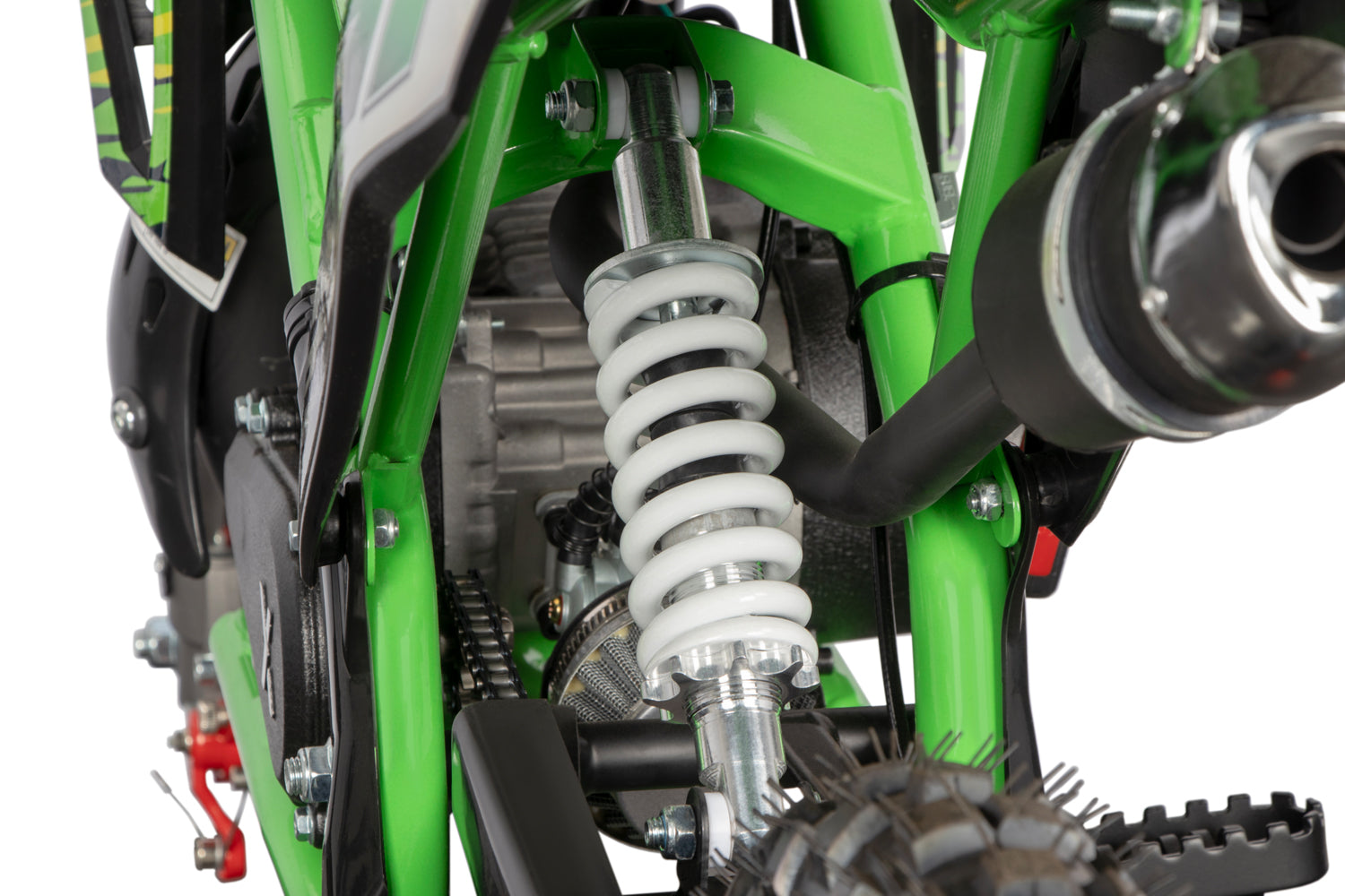 Dirt Bike Nitro 49cc enfants Coyote VX Mini 10 DLX Bleu