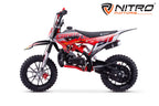 Dirt Bike enfants Nitro 49cc Coyote VX DLX 10 Rouge