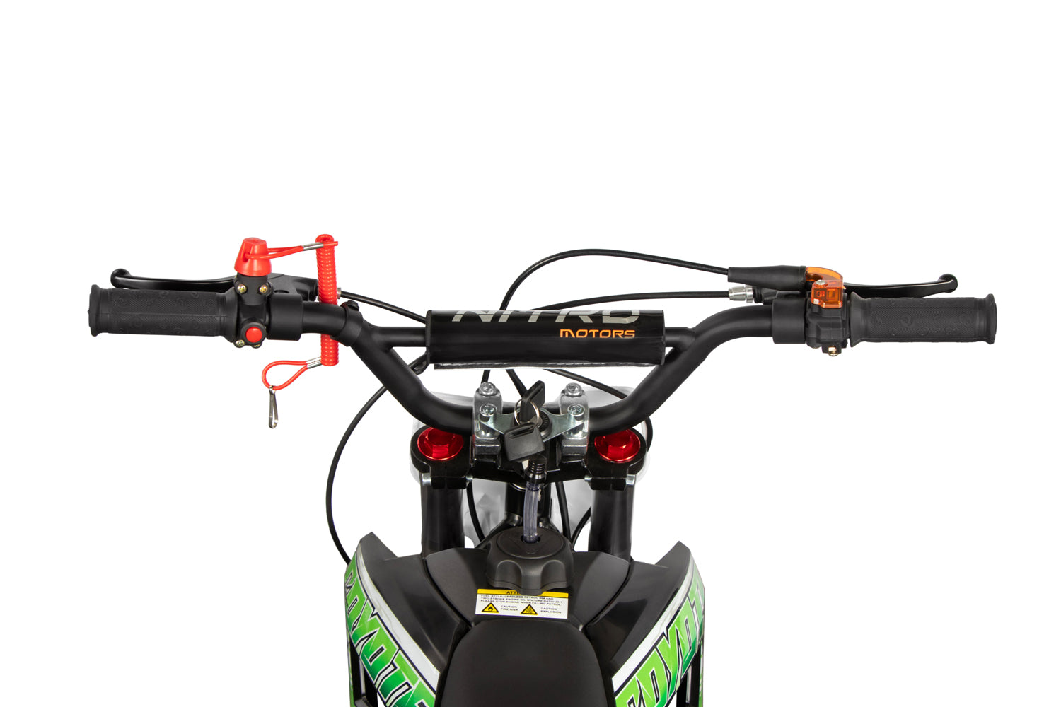 Dirt Bike Nitro 49cc enfants Coyote VX Mini 10 DLX Bleu