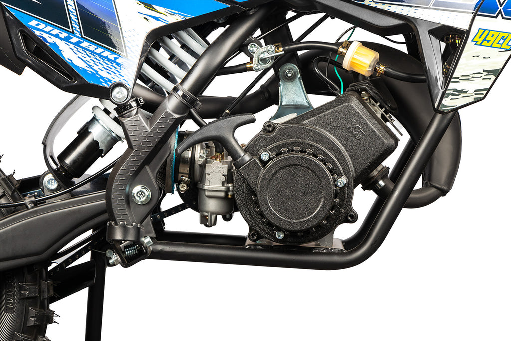 Dirt Bike enfants Nitro 49cc Coelo Pullstart DLX 10 Vert