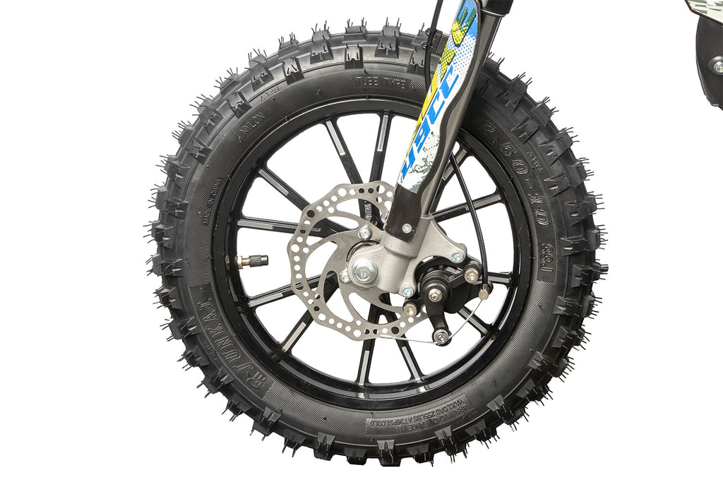 Dirt Bike enfants Nitro 49cc Coelo Pullstart DLX 10 Vert