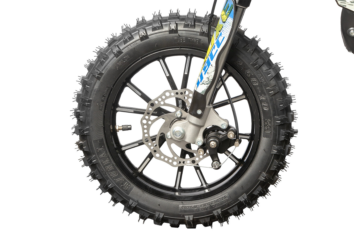 Dirt Bike enfants Nitro 49cc Coelo Pullstart DLX 10 Bleu