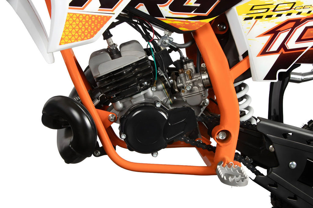 Dirt Bike enfants Nitro 50cc midi NRG50 14/12 Rouge