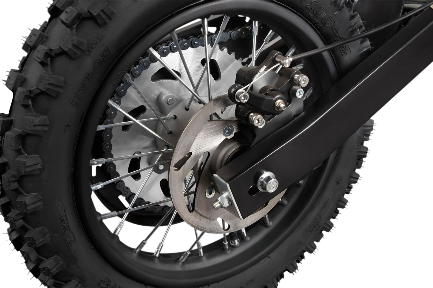 Dirt Bike enfants Nitro 50cc midi NRG50 14/12 Rouge