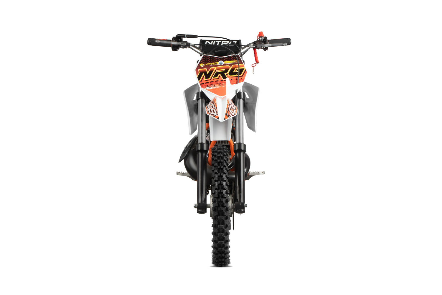 Dirt Bike enfants Nitro 50cc midi NRG50 14/12 Orange