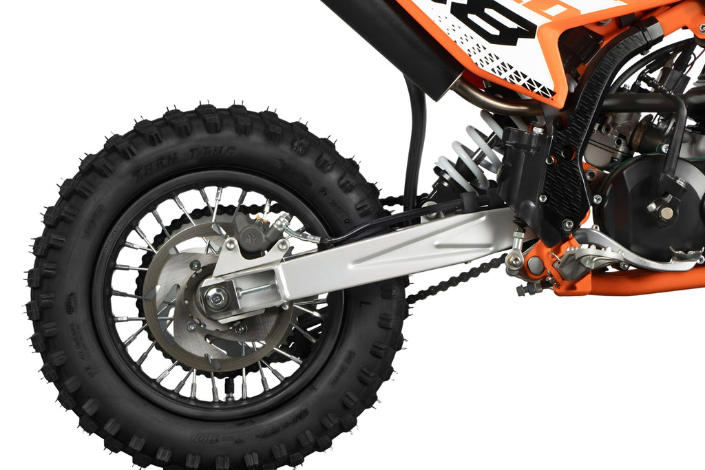 Dirt Bike enfants Nitro 50cc Mini NRG50 12/10 Orange