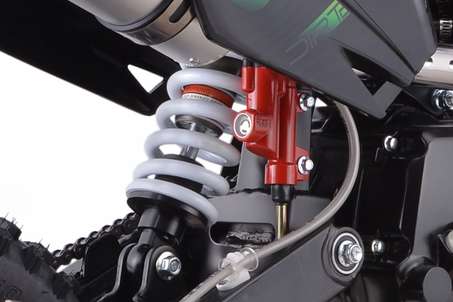 Dirt Bike enfants Nitro 110cc Storm V3 BRX 12/10 Vert