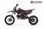 Dirt Bike enfants Nitro 110cc Storm V3 BRX 14/12 4 vitesses Rouge