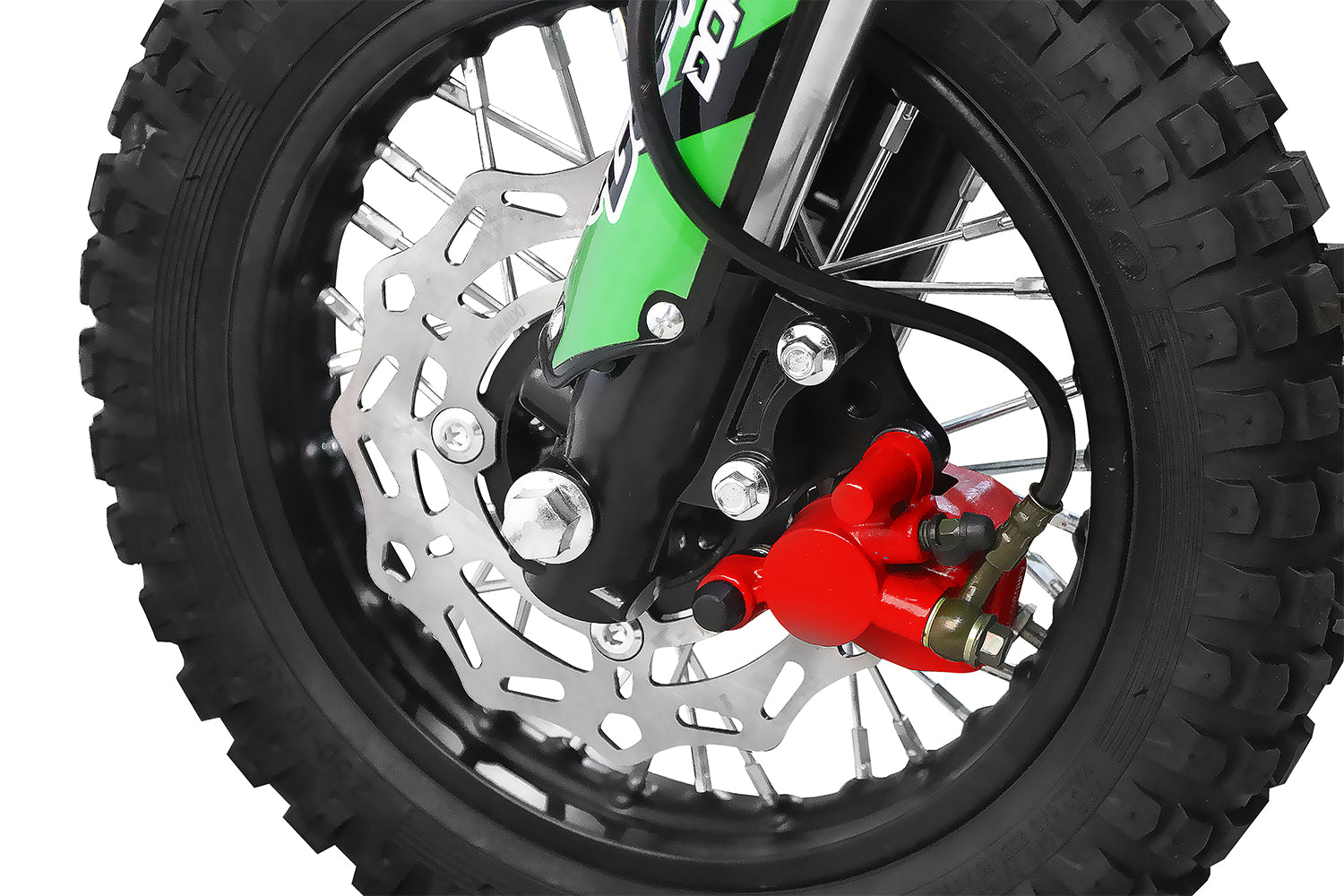 Dirt Bike Nitro Dorado 110  cm3 10 pouces démarrage électrique Orange