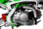 Dirt Bike Nitro Dorado 110 cm3 10 pouces démarrage électrique Vert
