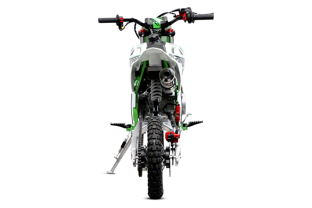 Dirt Bike Nitro Dorado 110 cm3 10 pouces démarrage électrique Vert