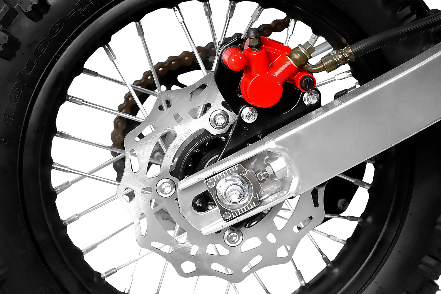 Dirt Bike enfants Nitro 110cc midi CRX Bro 14/12 Rouge