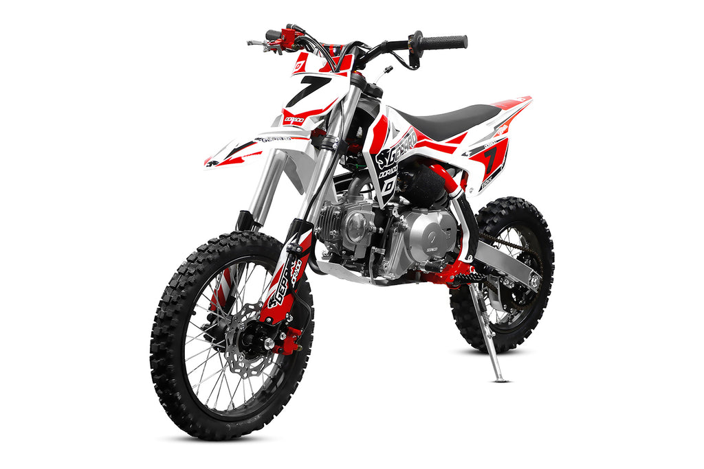 Dirt Bike enfants Nitro 110cc midi CRX Bro 14/12 Rouge