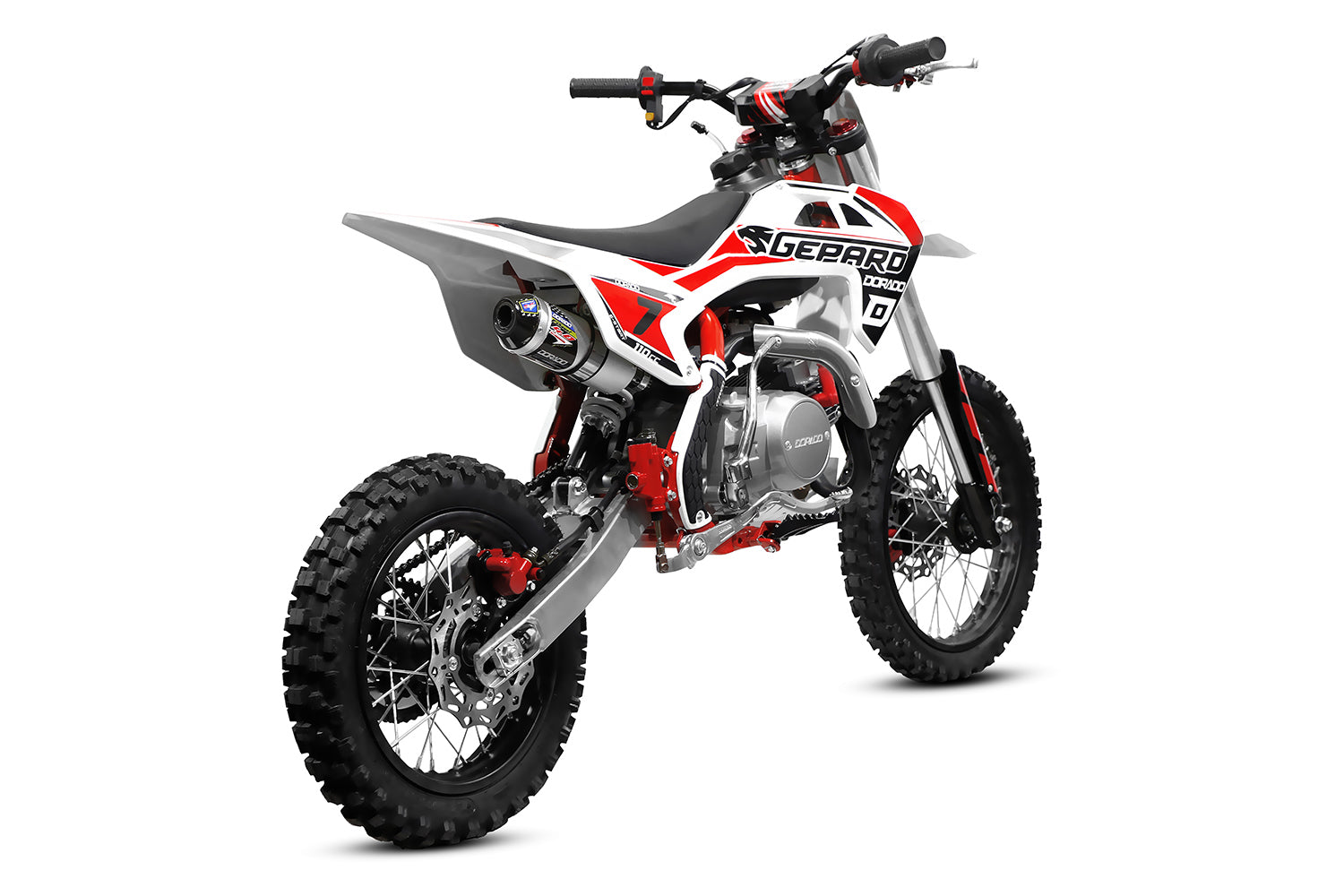 Dirt Bike enfants Nitro 110cc midi CRX Bro 14/12 Rouge
