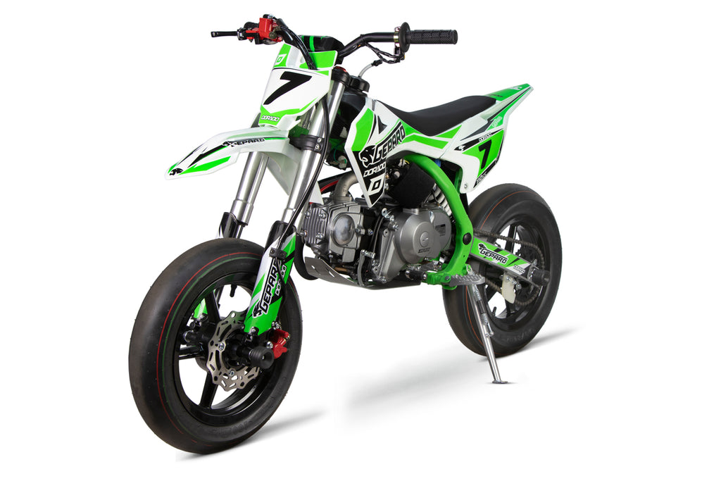 Dirt Bike enfants Nitro 110cc CRX Bro 12/12 Vert