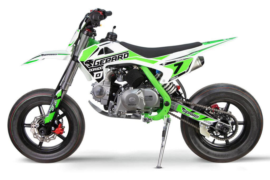 Dirt Bike enfants Nitro 110cc CRX Bro 12/12 Vert