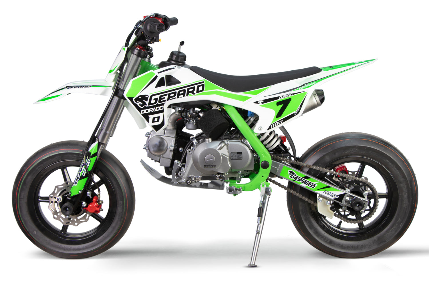 Dirt Bike enfants Nitro 110cc CRX Bro 12/12 Vert