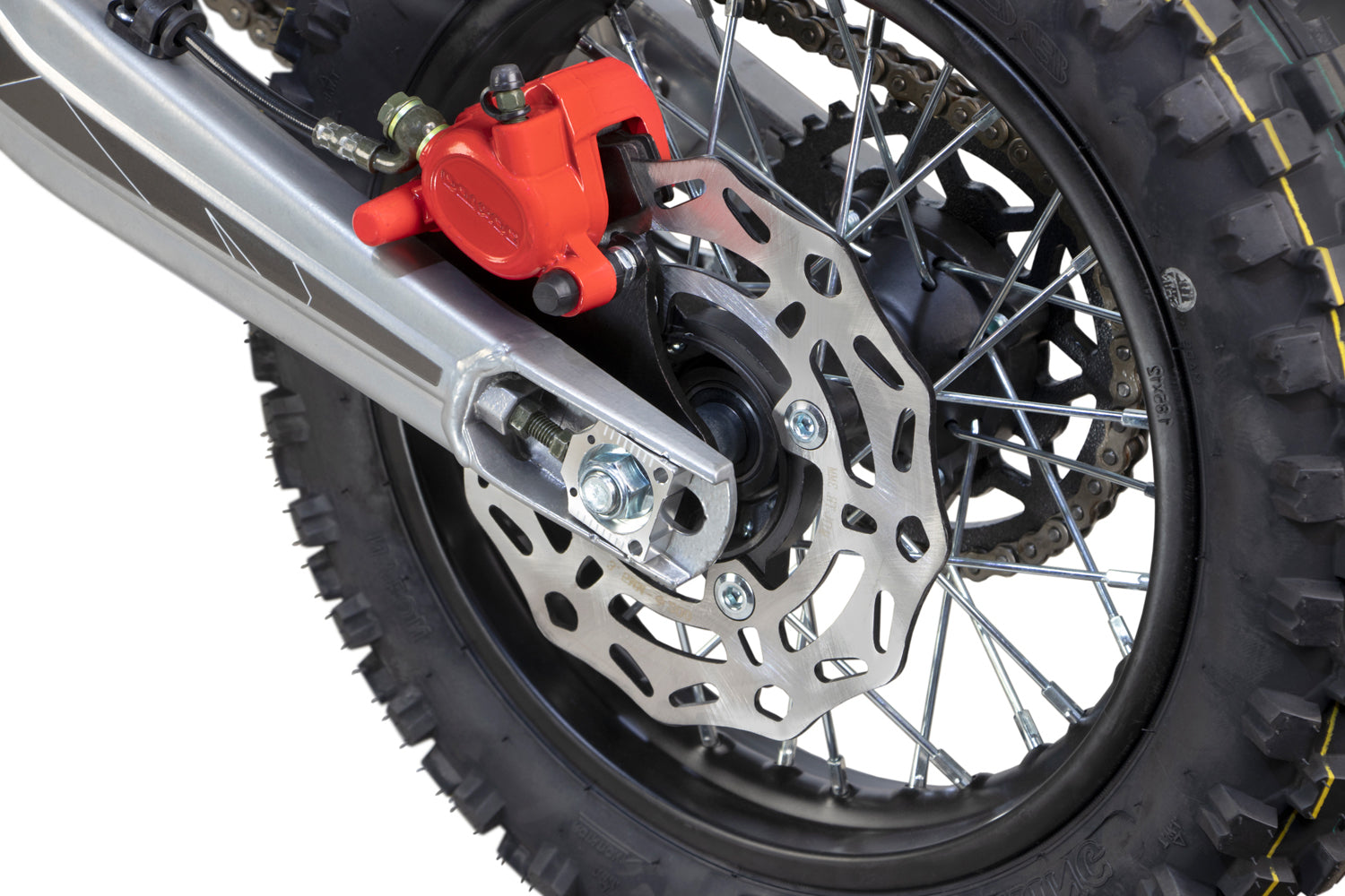 Dirt Bike enfants Nitro 125cc midi CRX Bro 14/12 Vert