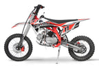 Dirt Bike Nitro CRX Performance 125cc 17/14 pouces Kickstart 4 vitesses manuelle Rouge