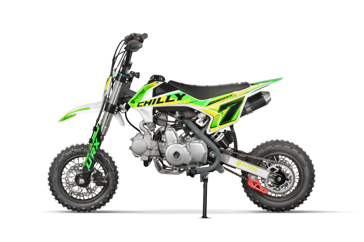 Dirt Bike enfant Nitro 125cc Chilly URX 10/10 Vert