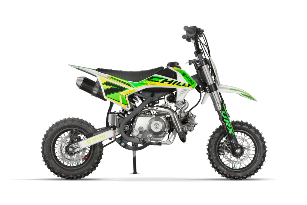 Dirt Bike enfant Nitro 125cc Chilly URX 10/10 Vert