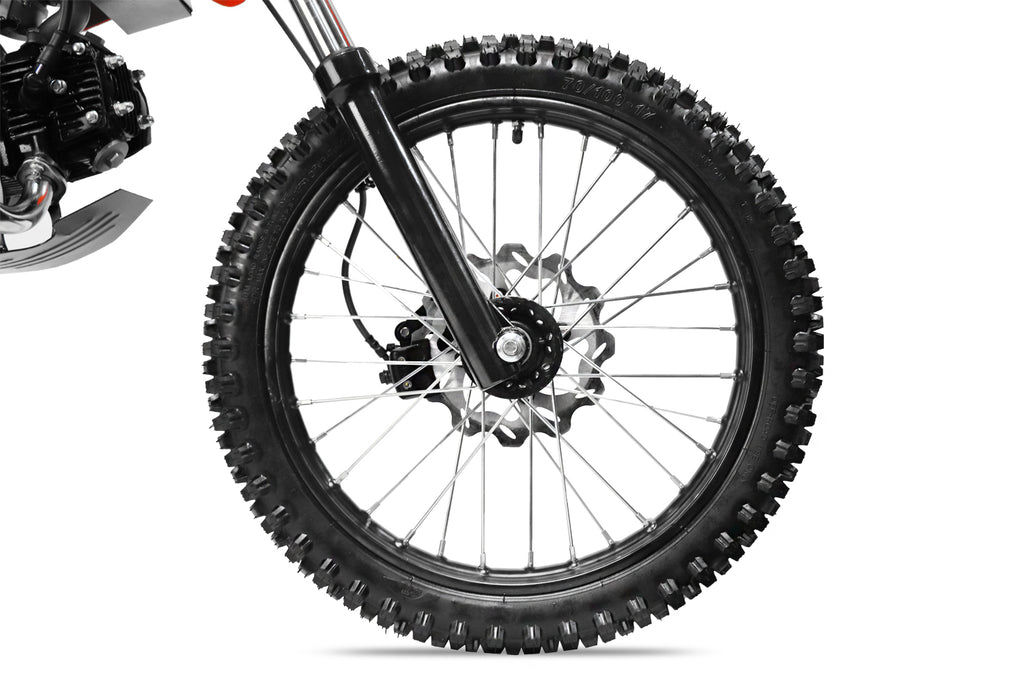 Dirt Bike Cross Nitro 125cc NXD Prime A14 14/12 automatique Rouge