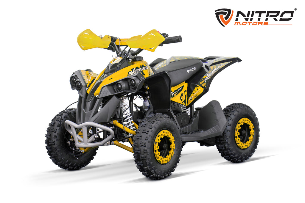 Mini Quad enfants Nitro Avenger PRM 6 49cc Jaune