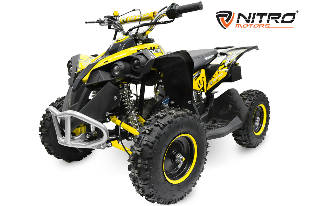 Mini Quad enfants Nitro Avenger E Start PRM 6 49cc Jaune