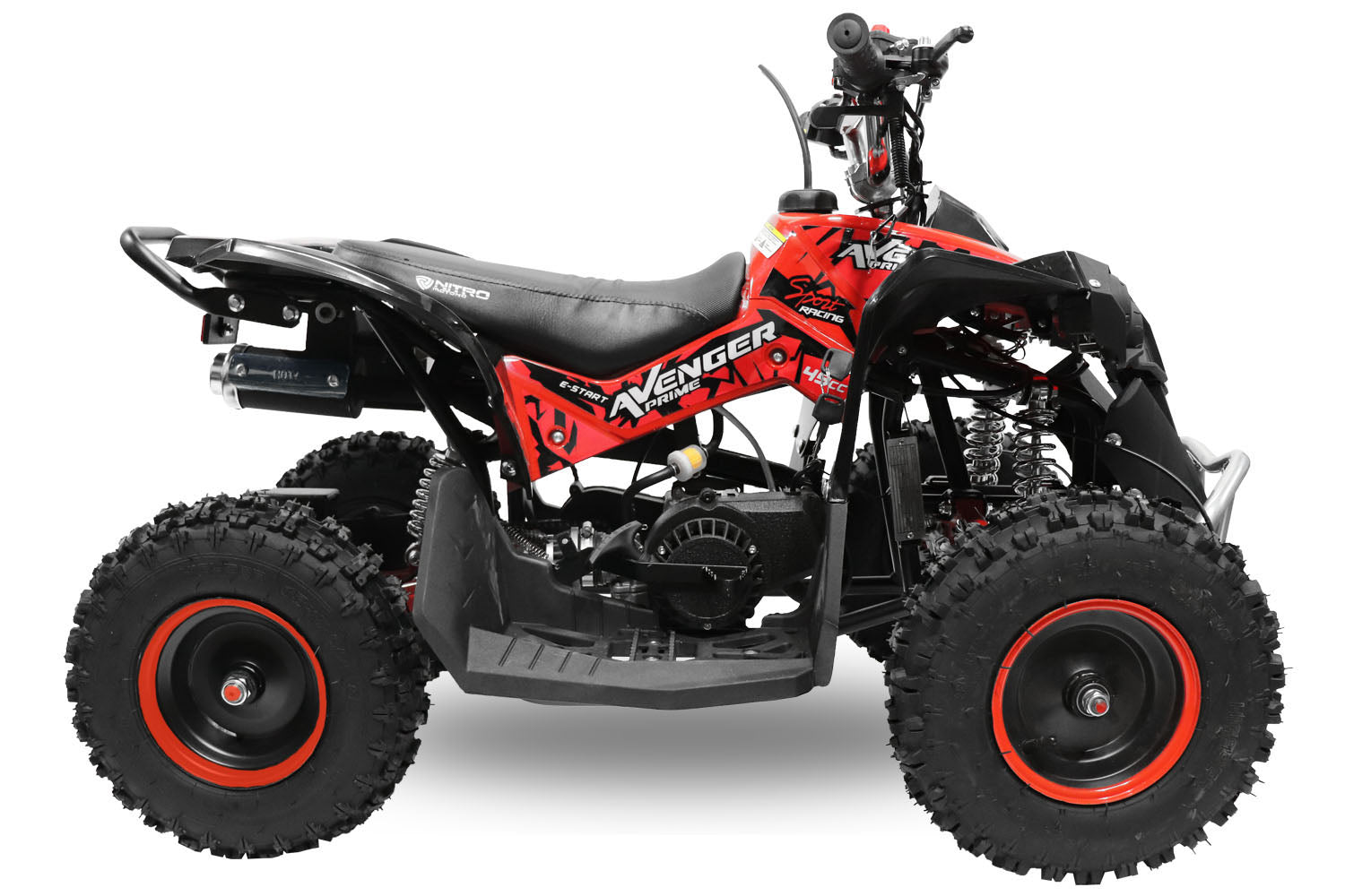 Mini Quad enfants Nitro Avenger E Start PRM 6 49cc Rouge