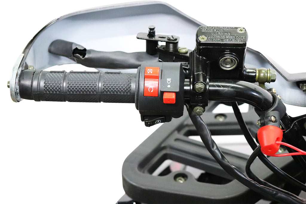 Quad Enfant Nitro 125cc midi Rugby RS8 3G Platinium Bleu