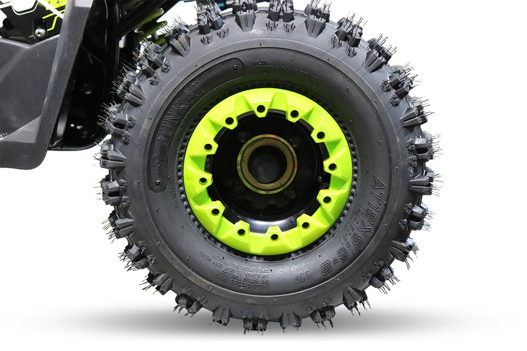 Quad Enfant Nitro 125cc midi Rugby RS8 3G Platinium Bleu