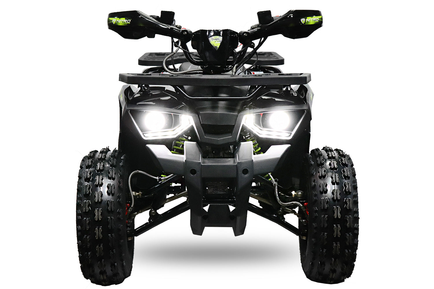 Quad Enfant Nitro 125cc midi Rugby RS8 3G Platinium Vert
