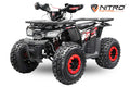 Quad Enfant Nitro 125cc midi Rocco RS8 A Platinium Rouge
