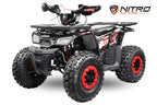 Quad Enfant Nitro 125cc midi Rocco RS8 A Platinium Rouge