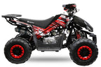 Quad Enfant Nitro 125cc midi Rizzo RS7 3G Platinium Rouge