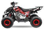 Quad Enfant Nitro 125cc midi Rizzo RS7 3G Platinium Rouge