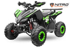 Quad Enfant Nitro 125cc midi Rizzo RS7 3G Platinium Vert