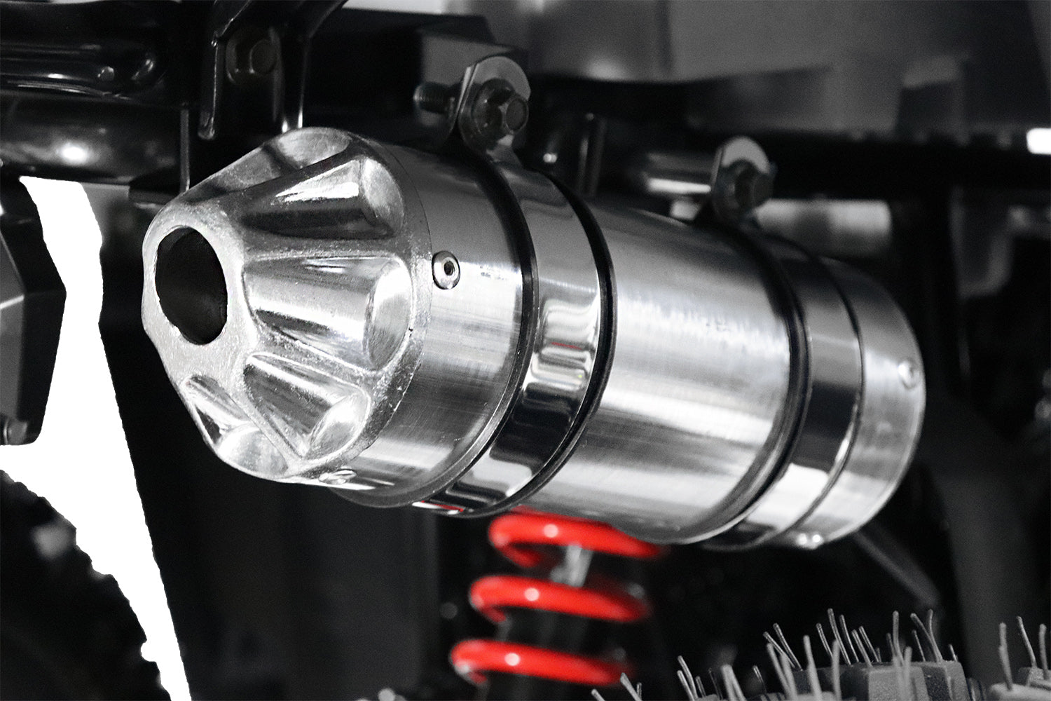 Quad Enfant Nitro 125cc midi Rocco RS8 A Platinium Bleu