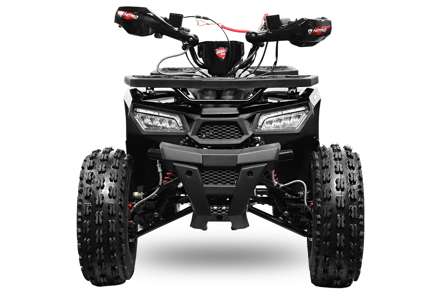 Quad Enfant Nitro 125cc midi Rocco RS8 A Platinium Rouge