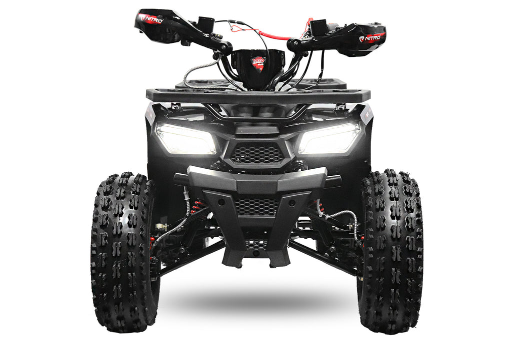 Quad Enfant Nitro 125cc midi Rocco RS8 A Platinium Rouge